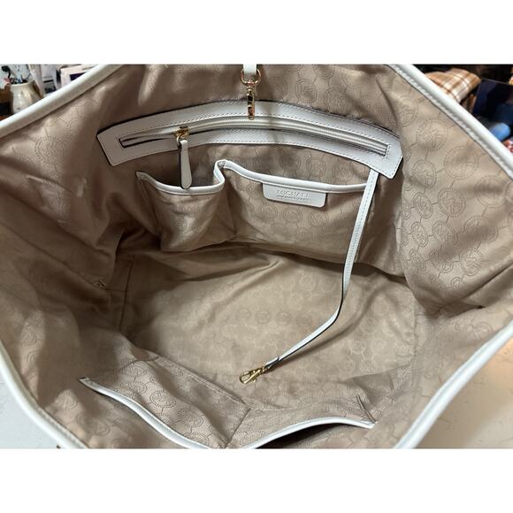 Michael Michael Kors Jet Set Travel Tote - Navy Blue/White - Picture 3 of 9